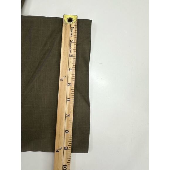 Geoffrey Beene Mens Dress Pants Size 36x29 Brown - Picture 11 of 12